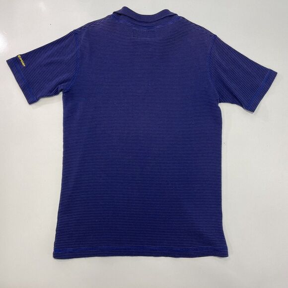VTG 90’s Ralph Lauren Polo Sport Men’s Purple Stripe 1/4 Zip Rugby Shirt Size M - Picture 8 of 8